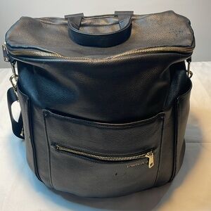 Fawn Black Diaper Bag